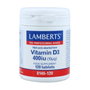Lamberts Vitamina D3 400 UI 120 cápsulas