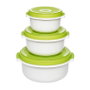 Emsa Micro Family Microwave Starter Set Green 3 piezas