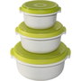 Emsa Micro Family Microwave Starter Set Green 3 piezas