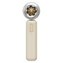 Verbatim Cool n Go AirJet Ventilador de mano Recargable, Plata y Blanco, 6 W, Batería de Ión de Litio