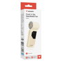 Verbatim Cool n Go AirJet Ventilador de mano Recargable, Plata y Blanco, 6 W, Batería de Ión de Litio
