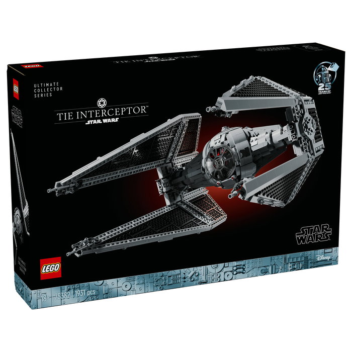 LEGO Star Wars TIE Interceptor 75382 Juego de Construcción 1931 Piezas - Nave Espacial
