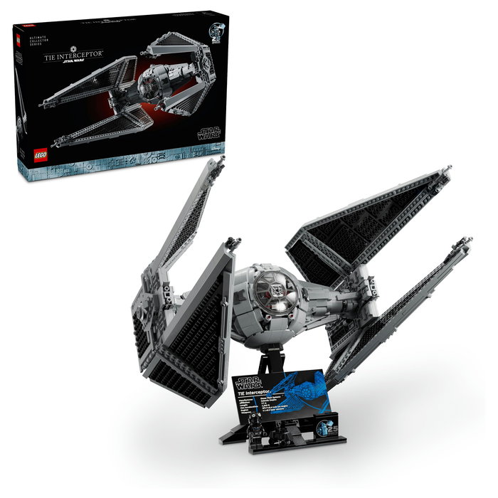 LEGO Star Wars TIE Interceptor 75382 Juego de Construcción 1931 Piezas - Nave Espacial