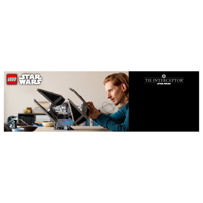 LEGO Star Wars TIE Interceptor 75382 Juego de Construcción 1931 Piezas - Nave Espacial