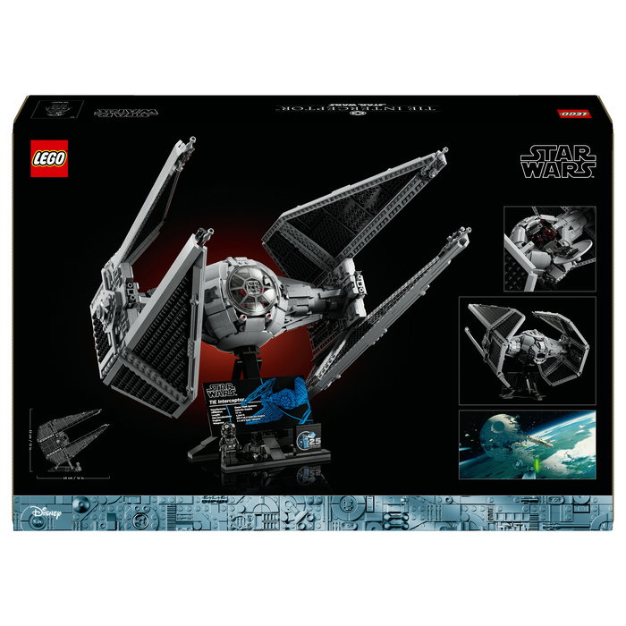 LEGO Star Wars TIE Interceptor 75382 Juego de Construcción 1931 Piezas - Nave Espacial