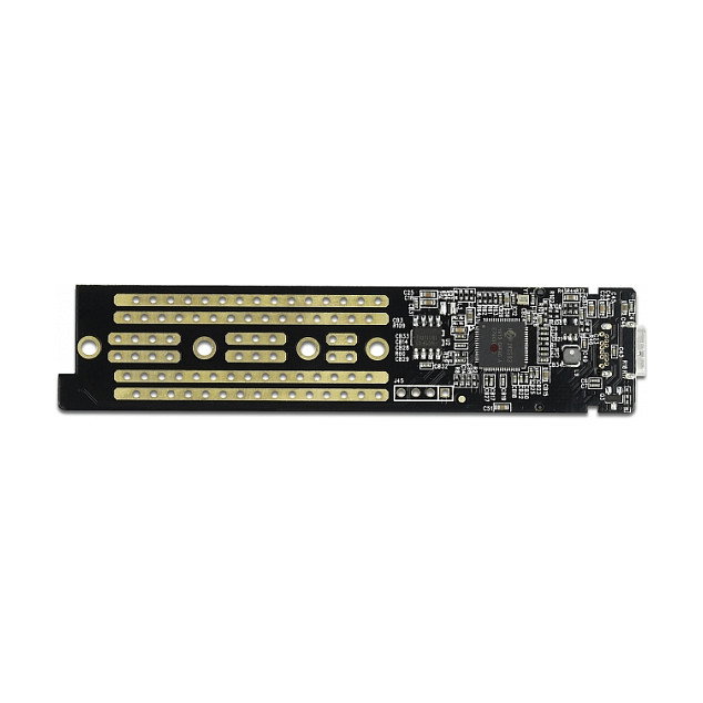 DeLOCK 42620 Carcasa externa para M.2 NVMe PCIe SSD transparente Azul