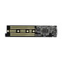 DeLOCK 42620 Carcasa externa para M.2 NVMe PCIe SSD transparente Azul