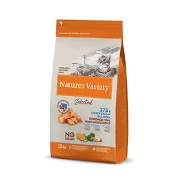 Nature's Variety Cat No Grain Estéril Salmón 1,25Kg Alimento para Gatos