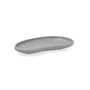 Bidasoa Fuente de Porcelana Petrea Gris 25,5x16cm