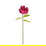 Flor Loto Fucsia Artificial Decoración 32 X 32 X 100 cm (Set de 2)