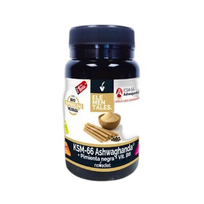 Nova Diet Ashwagandha KSM 66 con Pimienta y Vitamina B6, 30 Comprimidos Nova Diet Ashwagandha KSM 66 con Pimienta y Vitamina B6, 30 Comprimidos