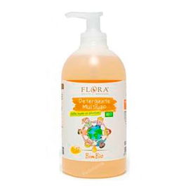 FLORA Gel Ducha Baño Niños Ecológico Piel Sensible 500 Ml