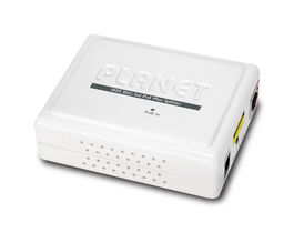 Planet POE-161S 802.3at Gigabit PoE Splitter, Salida 5V/12V DC, 10/100/1000Mbps