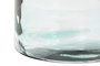DKD Home Decor Jarrón Transparente Cristal Reciclado y Enea 35 x 45 x 35 cm