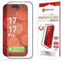 Displex Protector de Pantalla DISPLEX Premium Glas Full Cover para Apple iPhone 17 Pro / iPhone 17 - Vidrio Templado 10H Anti-huellas Transparente 0.3mm con Kit de Aplicación