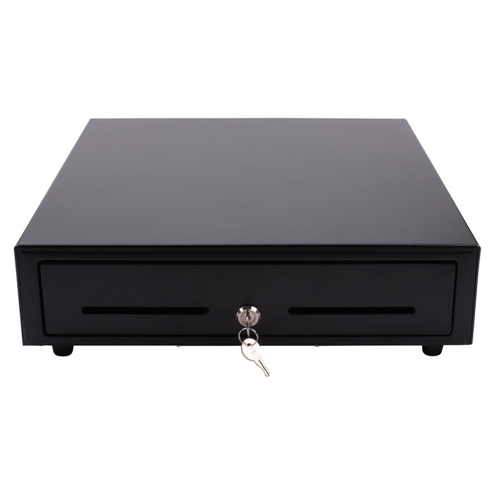 Olympia LD 410A Cajón de efectivo electrónico Negro