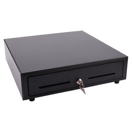 Olympia LD 410A Cajón de efectivo electrónico Negro