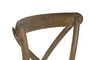 DKD Home Decor Silla Alpino Olmo y Ratan Envejecido 52.5 x 88 x 50 cm (2 Unidades)