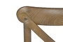 DKD Home Decor Silla Alpino Olmo y Ratan Envejecido 52.5 x 88 x 50 cm (2 Unidades)