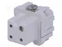 ILME CKF 03 Conector HDC Hembra de 4 Pines