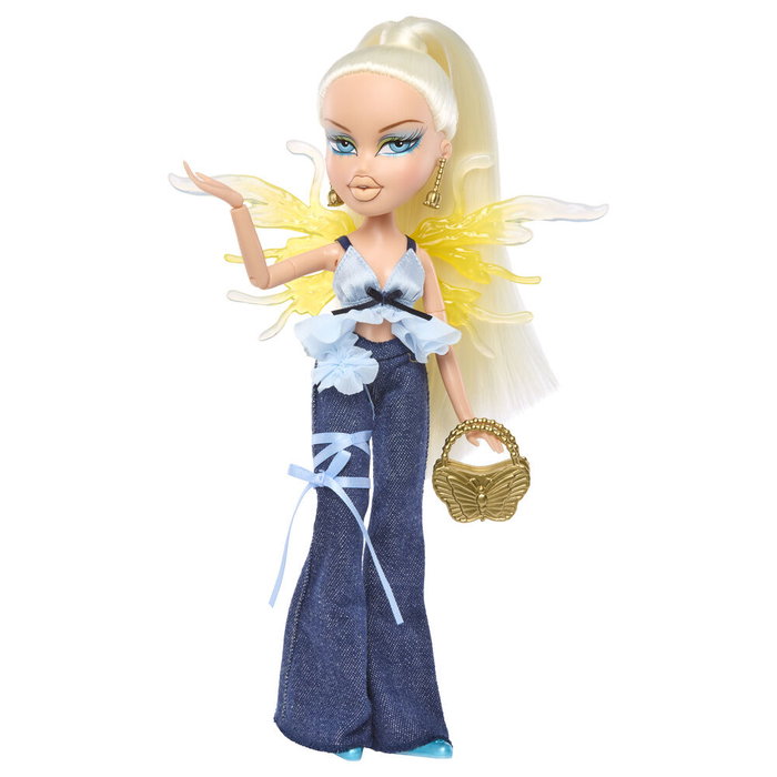 MGA Muñeca Bratz Pixiez Cloe con estilo fantasia y glamour moderno, 22 cm