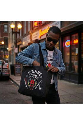 Cerdá Bolsa Shopping XL Hellfire Club Stranger Things