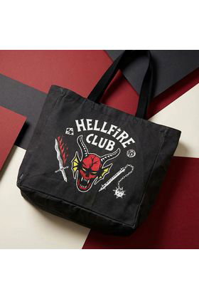 Cerdá Bolsa Shopping XL Hellfire Club Stranger Things