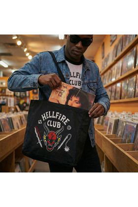 Cerdá Bolsa Shopping XL Hellfire Club Stranger Things