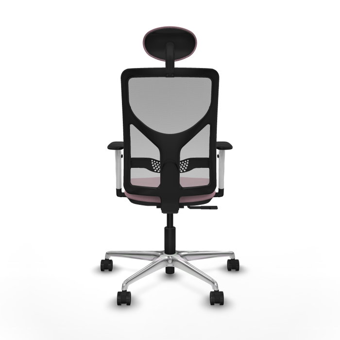 PIQUERAS Y CRESPO Silla de oficina Motilla con Mecanismo Sincro, Rosa y Gris PIQUERAS Y CRESPO Silla de oficina Motilla con Mecanismo Sincro, Rosa y Gris