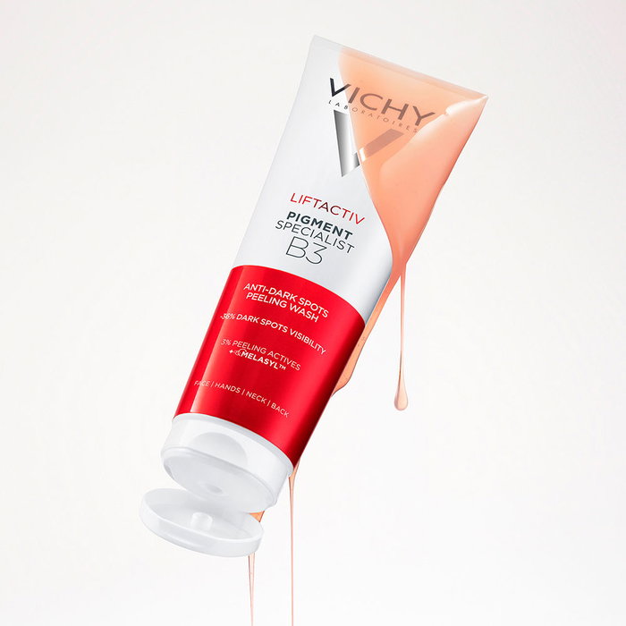 Vichy Liftactiv B3 Gel Limpiador Exfoliante Antimanchas con Ácido Glicólico para una Piel Clara y Uniforme - 125 ml Vichy Liftactiv B3 Gel Limpiador Exfoliante Antimanchas con Ácido Glicólico para una Piel Clara y Uniforme - 125 ml