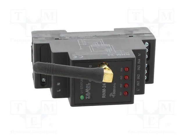 ZAMEL EXTA LIFE RNM-24 Emisor Smart Home para Raíl DIN