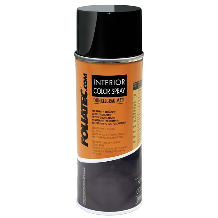 Foliatec Spray Color para Interior Gris Mate 400 ml Foliatec Spray Color para Interior Gris Mate 400 ml