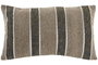 DKD Home Decor Cojin Tradicional India Lino Gris Claro Beige 30 x 50 cm (2 Unidades)