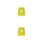 Nanocable cable de red Cat6a SFTP (S-FTP) 1m RJ45 a RJ45 10 Gigabit Ethernet LSZH amarillo