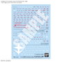 Bandai G-DECAL 143 MS GUNDAM HATHAWAY MU2