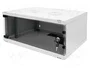 DIGITUS Armario Rack SOHO 4U 540x241x400mm Gris Claro