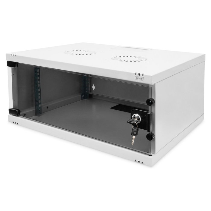 DIGITUS Armario Rack SOHO 4U 540x241x400mm Gris Claro