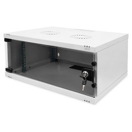 Digitus Carcasa de Pared SOHO 4HE 241x540x400 mm Gris sin montar