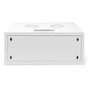 Digitus Gabinete de Pared Rack SOHO 4HE 241x540x400 mm Gris, Estructura Acero, Puerta Frontal de Cristal, Capacidad 60 kg, IP20, Incluye Kit de Montaje