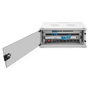 Digitus Gabinete de Pared Rack SOHO 4HE 241x540x400 mm Gris, Estructura Acero, Puerta Frontal de Cristal, Capacidad 60 kg, IP20, Incluye Kit de Montaje