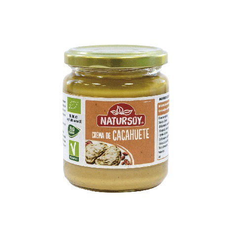 NATURSOY Crema de Cacahuete Bio Sin Sal 250g NATURSOY Crema de Cacahuete Bio Sin Sal 250g