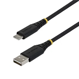 StarTech.com Cable de Carga Rápida USB-A a USB-C de 15cm, 15W 3A, Negro