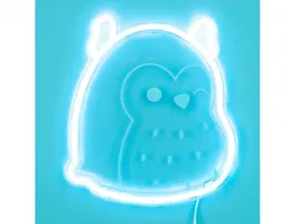 Wondee Squishmallow Winston Lampara Neon Azul 21.5 x 19.5 cm