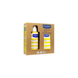 Mustela Spray Solar SPF50 200ml + Leche Corporal Hidratante 40ml