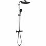 Columna de Ducha Grohe Vitalio Comfort Negro ABS 11 X 114 X 37 CM