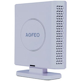 AGFEO 6101724 Repetidor DECT IP-Repeater pro, Repetidor de Red Inalámbrico, Blanco