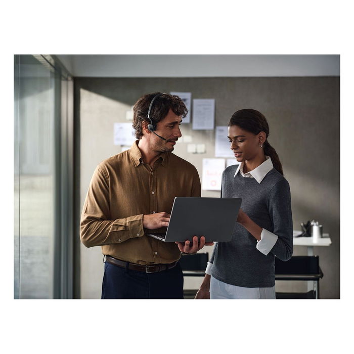 Shokz C610-AN-BK Auriculares Bluetooth Inalámbricos de Conducción Ósea con Puerto USB C para Oficina/Centro de Llamadas