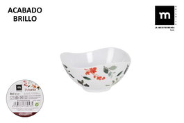 La Mediterranea Bol Melamina Petunia 12 cm Brillo (24 Unidades)