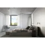 DIREZIONE Lámpara de Techo Direzione-1 [SOL-SL.0497] - Diseño Original en Forma de Cilindro, Color Blanco Clásico y Universal para Apartamento u Oficina