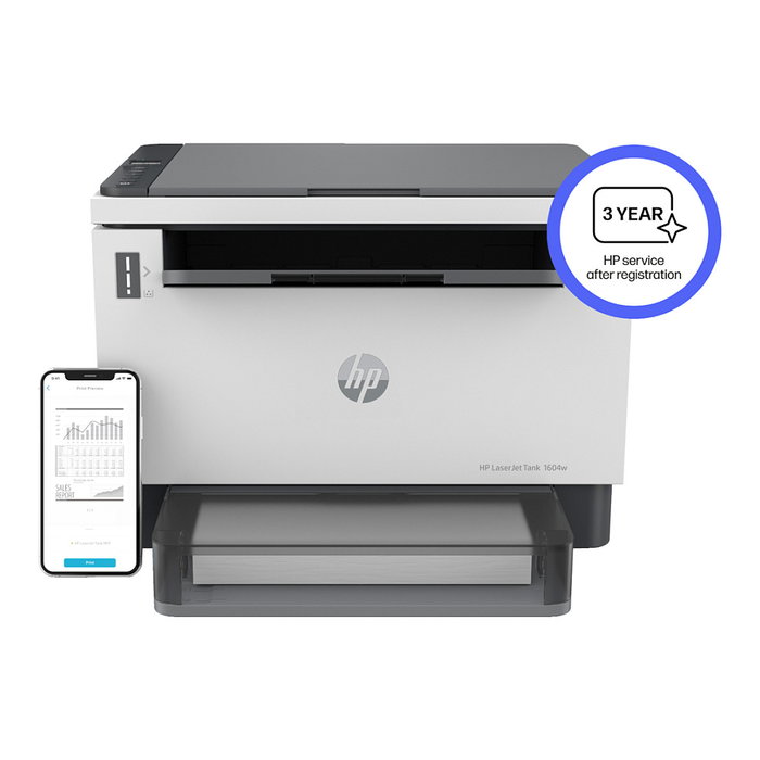 HP LaserJet Tank MFP 1604w